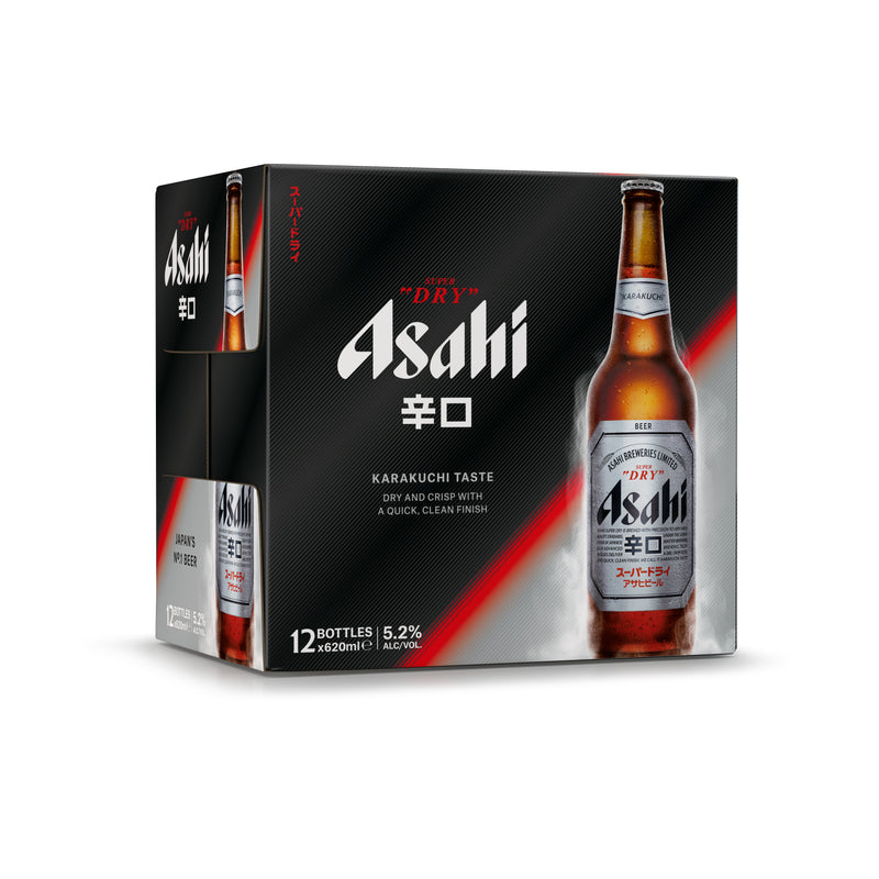 Asahi Superdry Lager 12x620ml - Bottles
