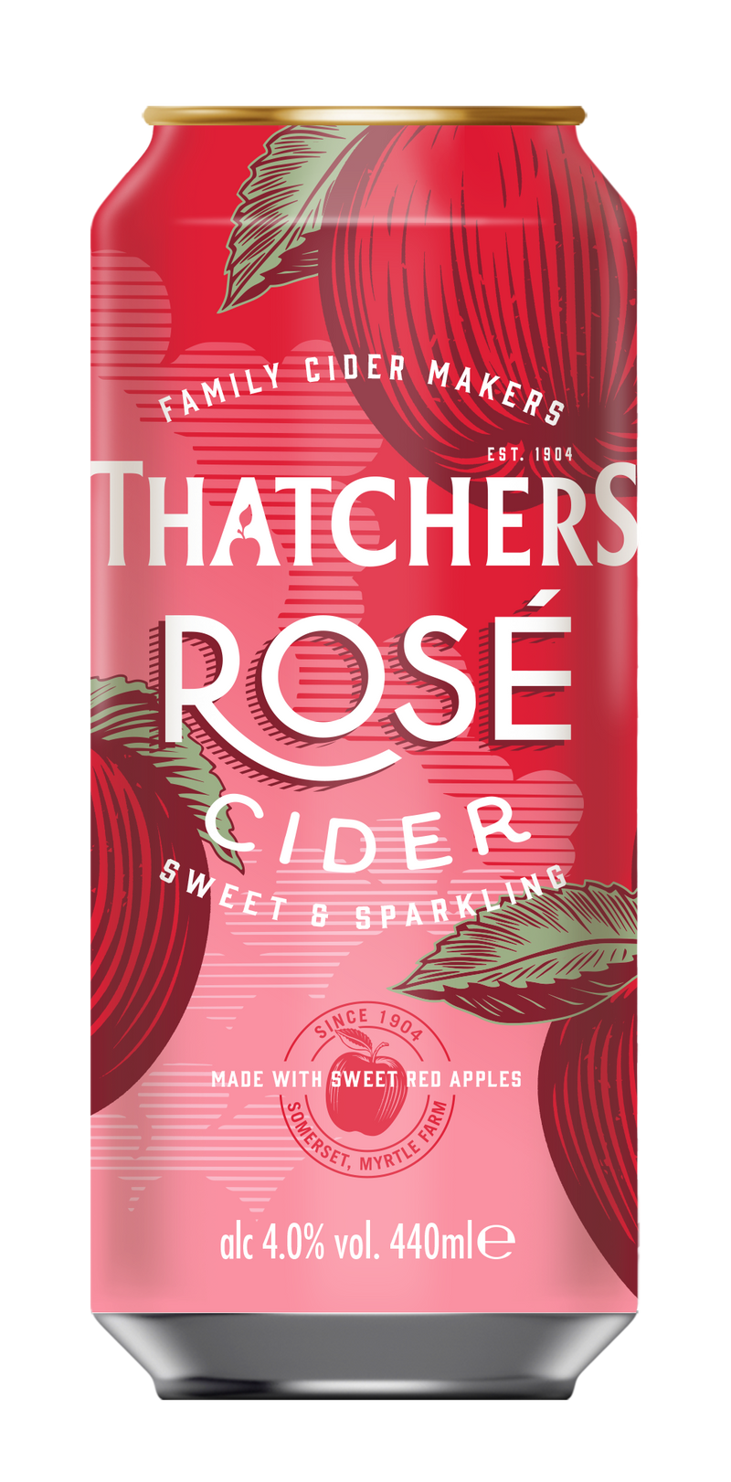 Thatchers Rose Cider 24x440ml - Cans