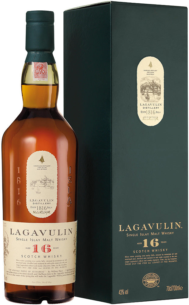 Lagavulin 16 Year Old Malt Whisky - 700ml