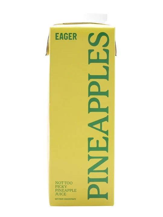 Eager Cloudy Pressed Pineapple Juice 8 x 1L