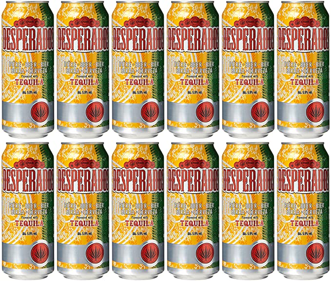 Desperados Lager Beer 24x330ml - Bottles
