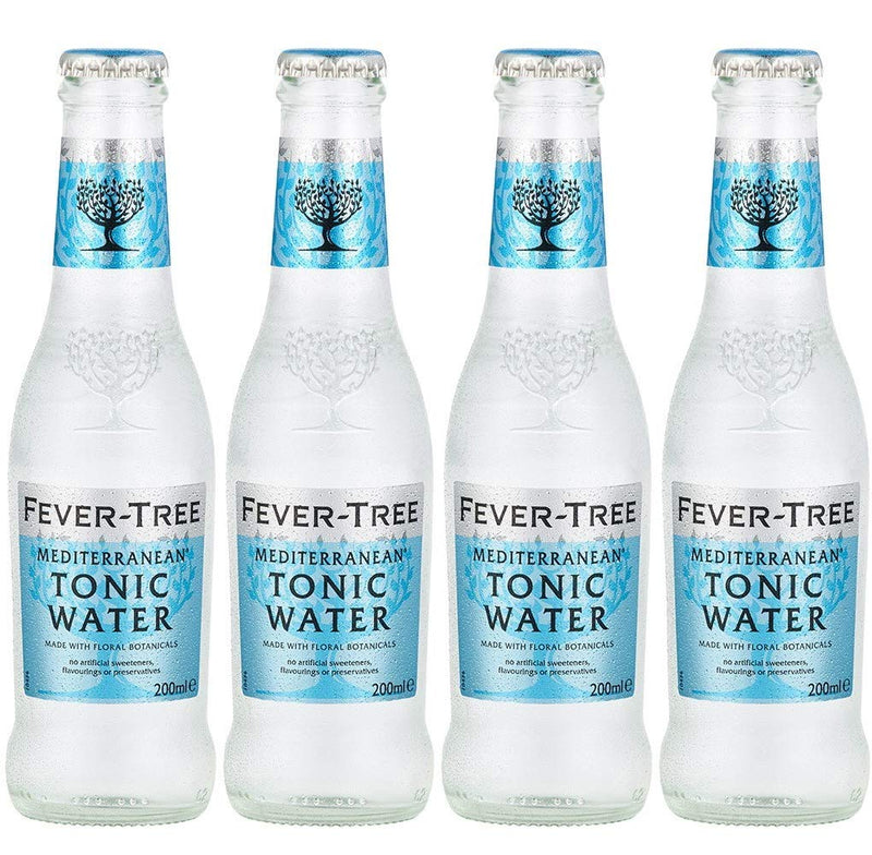 Fever Tree Mediterranean Tonic Water 24x200ml - Bottles