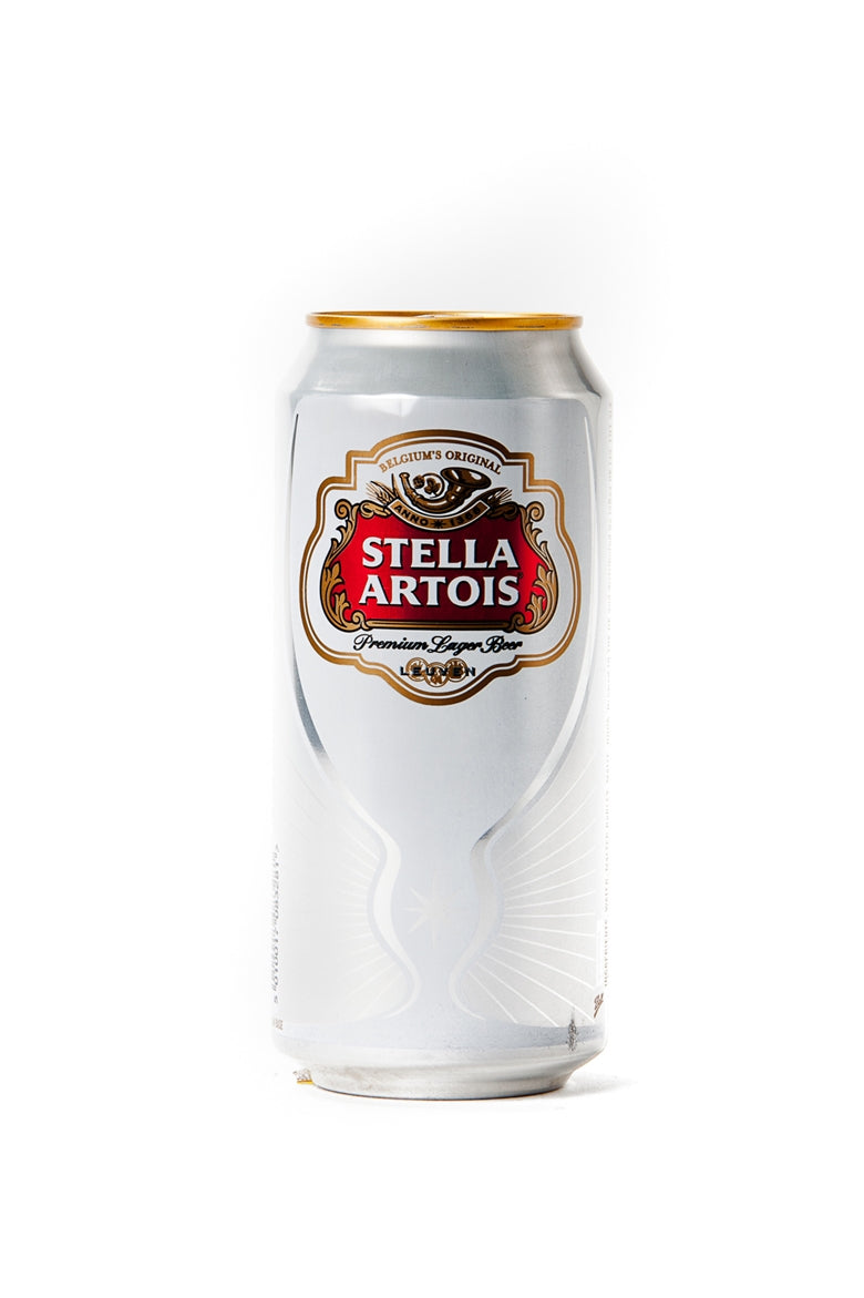 Stella Artois Premium Lager Beer 24x440ml - Cans