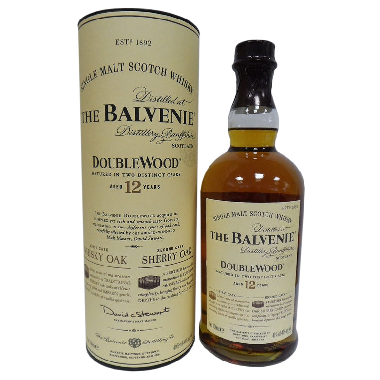 The Balvenie 12 Yr Doublewood Single Malt Whisky