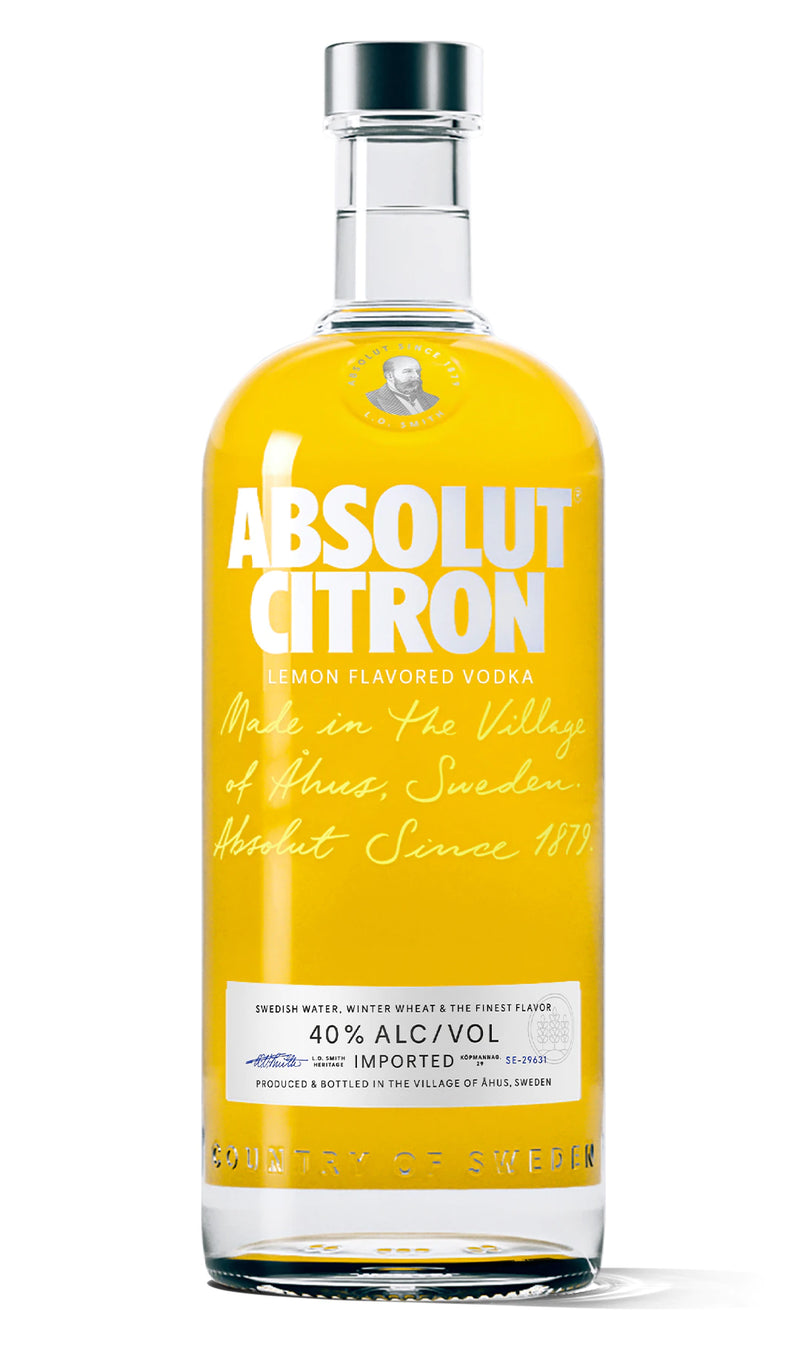 Absolut Vodka Citron 1Ltr