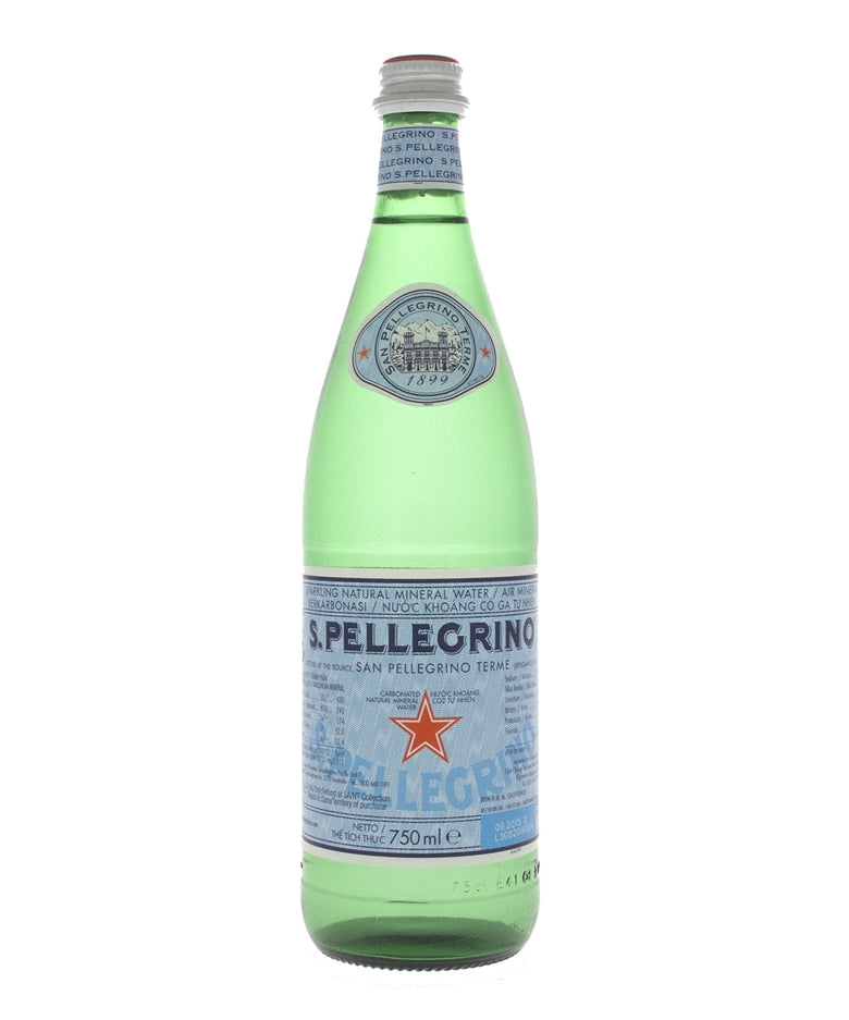 San Pellegrino Sparkling Water 12x750ml - Glass bottles
