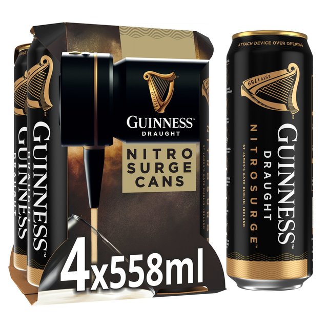 Guinness Nitrosurge Cans 24x558ml