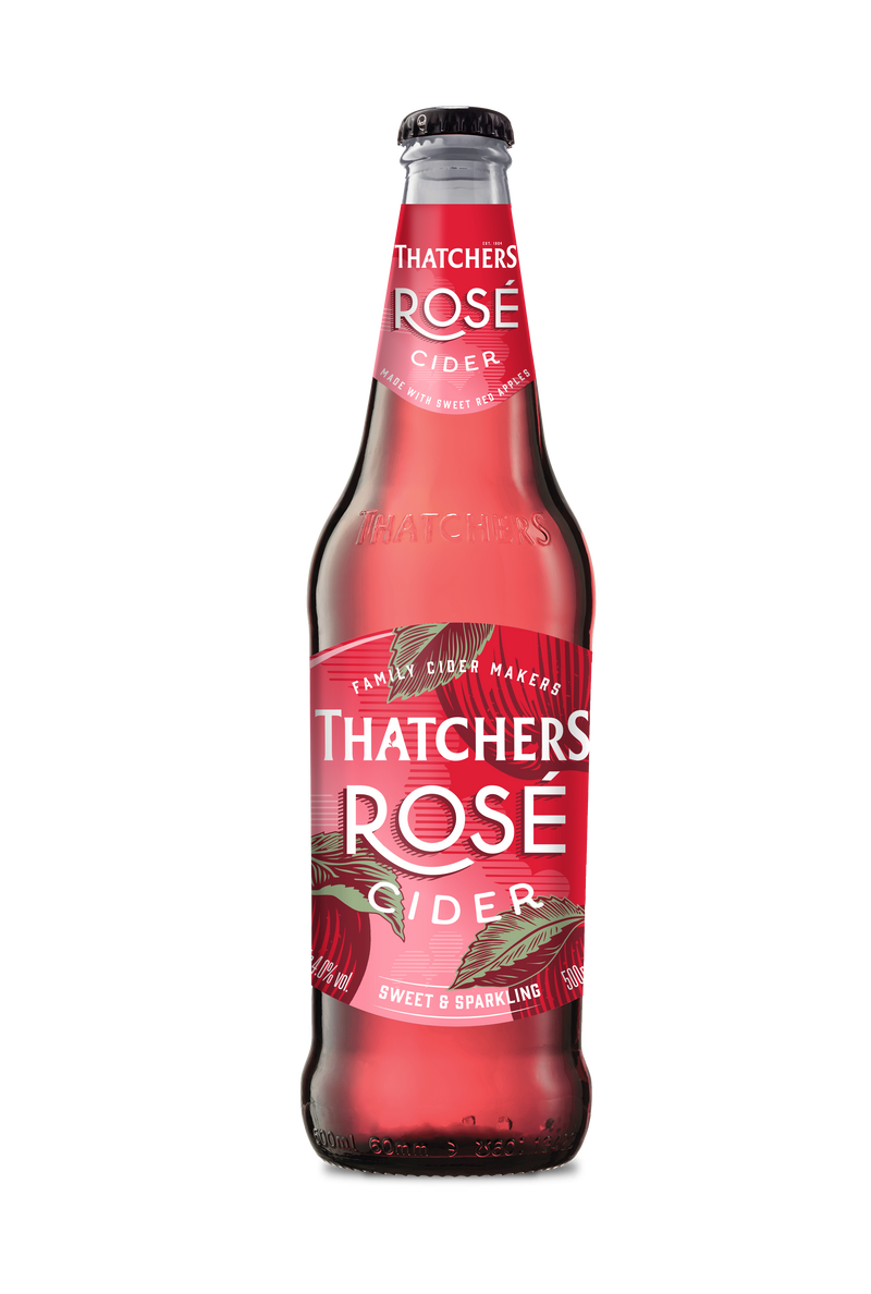 Thatchers Rose Cider 6x500ml - Bottle