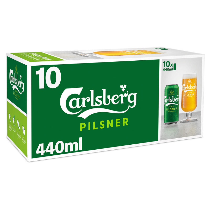 Carlsberg Pilsner 440mlx10 Cans