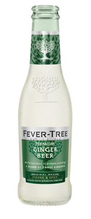 Fever Tree Premium Ginger Beer 24x200ml Bottles