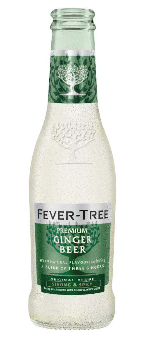 Fever Tree Premium Ginger Beer 24x200ml Bottles
