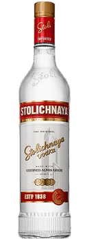 Stolichnaya Red Label Vodka - 700ml