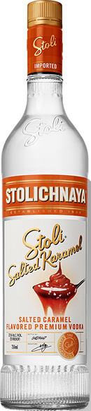 Stolichnaya Salted Caramel Vodka - 700ml