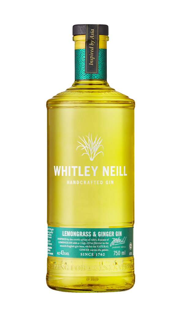Whitley Neill Lemongrass & Ginger Gin - 700ml