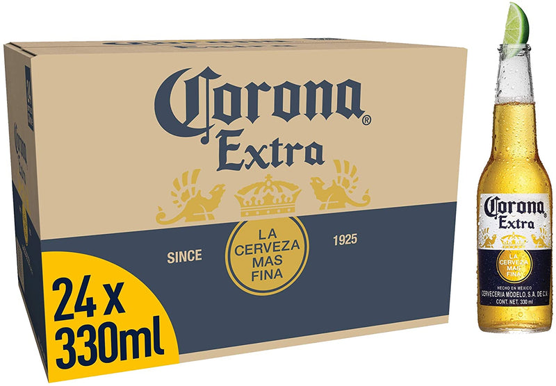 Corona Extra Lager Beer 24x330ml - Bottle