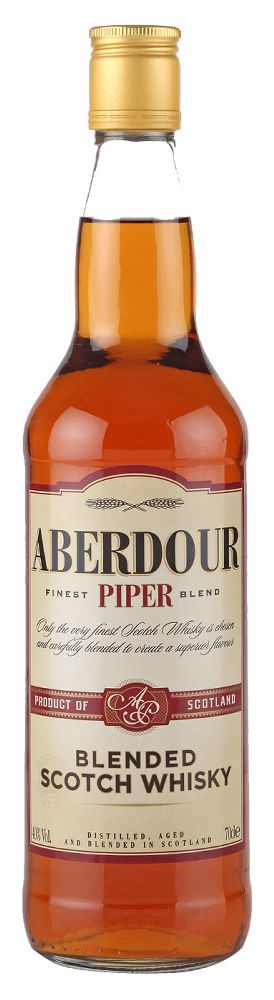 Aberdour Piper Blended Scotch Whisky - Litre