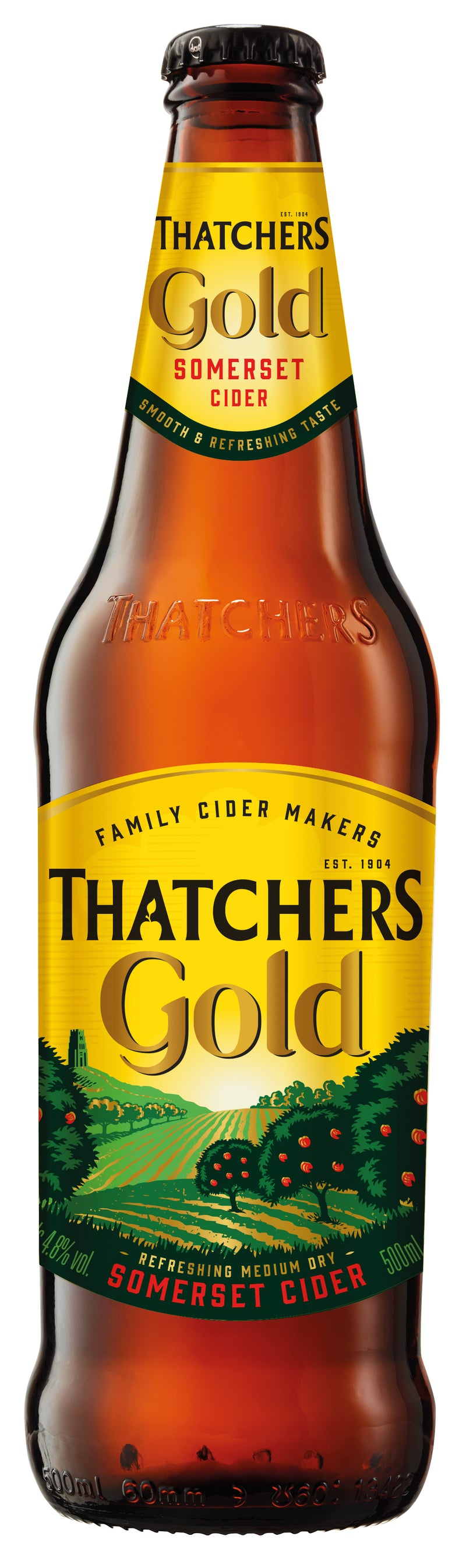 Thatchers Gold Cider 6x500ml - Bottle
