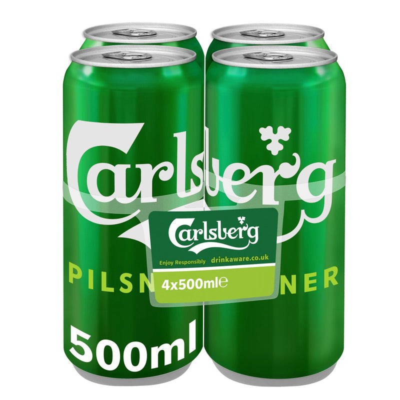 Carlsberg Pilsner (24 x 500ml Cans)