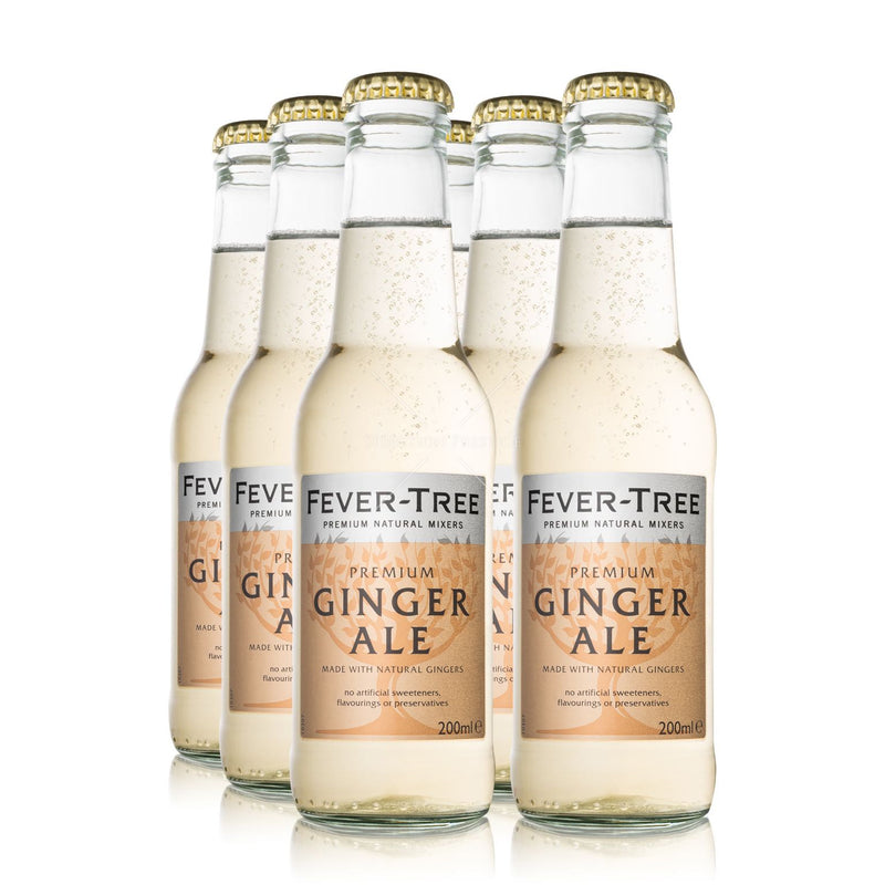 Fever Tree Premium Ginger Ale (24 Bottles)