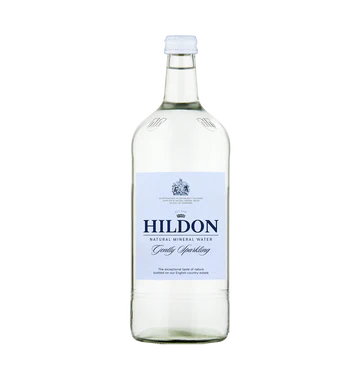 Hildon Sparkling Water (12 x 750ml) glass bottles
