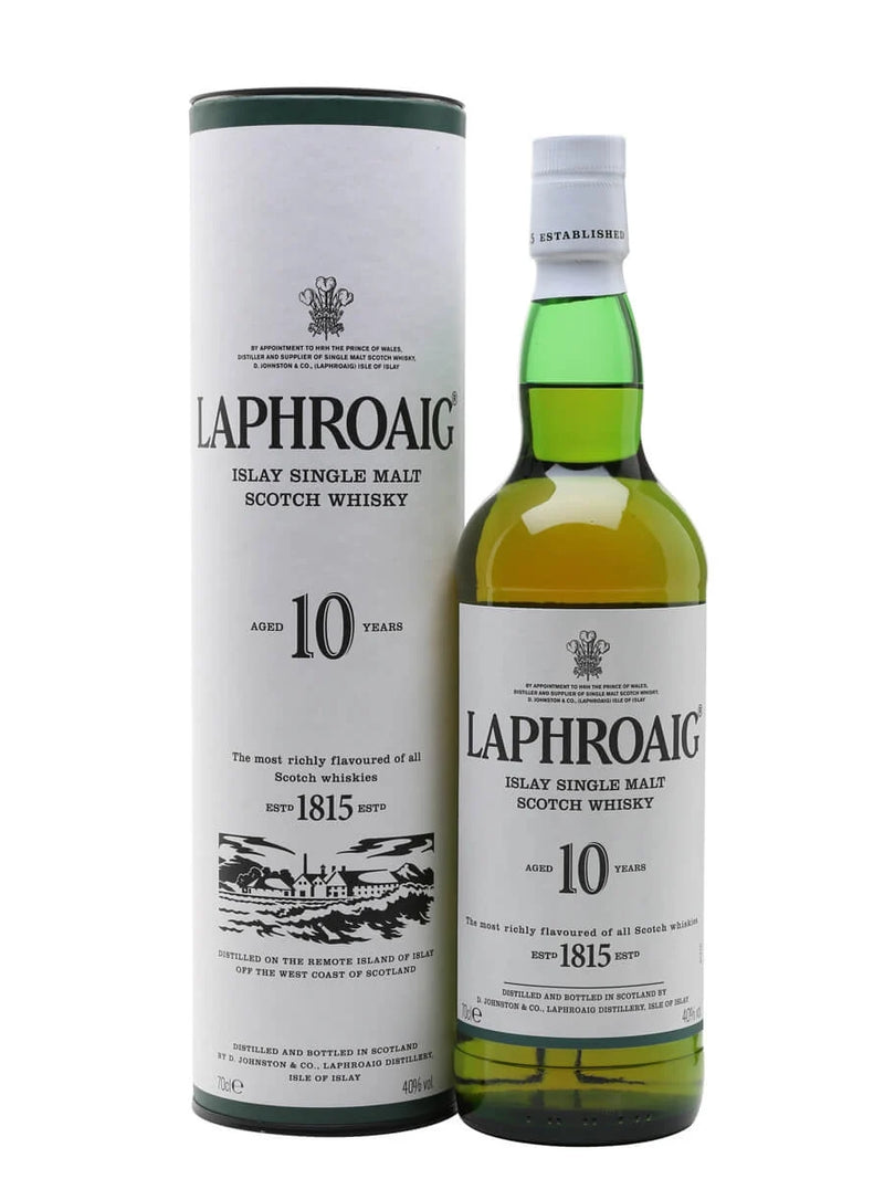 Laphroaig 10 Year Old Malt Whisky - 700ml