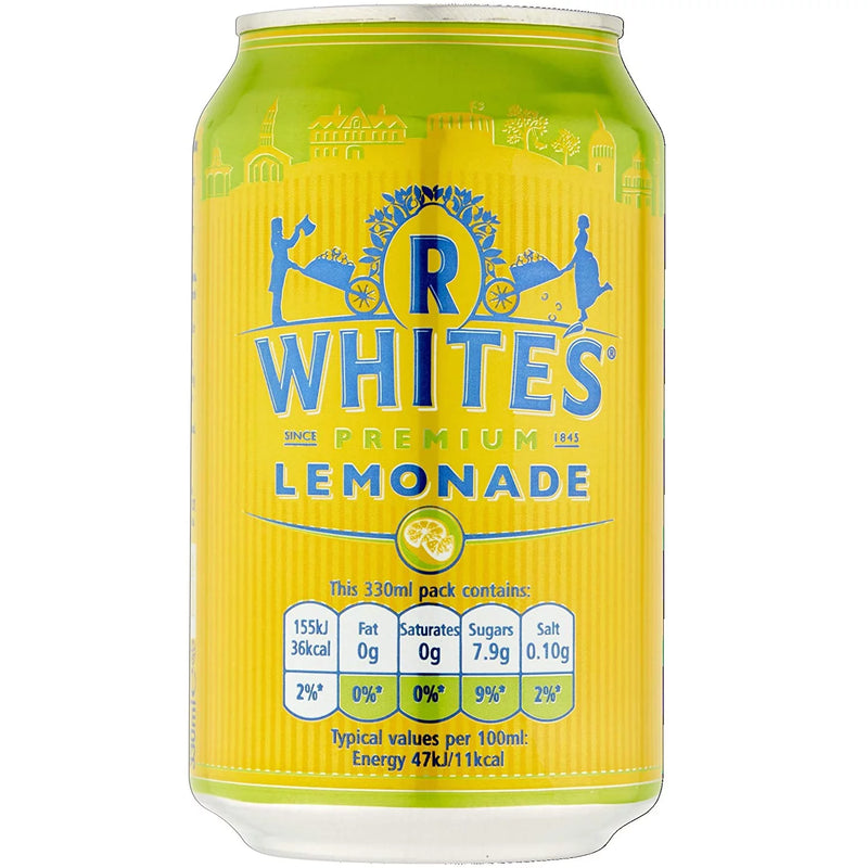 R Whites Lemonade Cans (24 x 330ml)